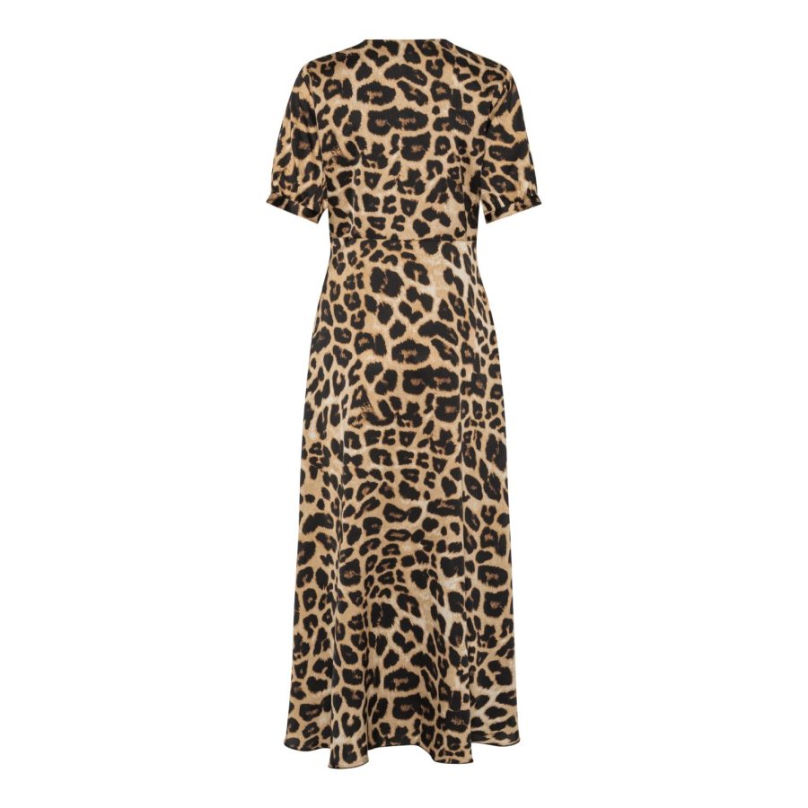 Karmamia faye dress hammered leopard - Billede 3