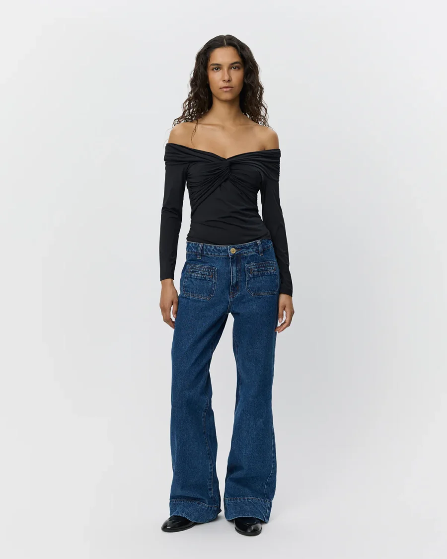 Sofie schnoor jesssw blouse black - Billede 5