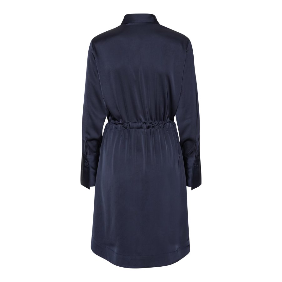 Karmamia nakita dress semi rich ink blue - Billede 2