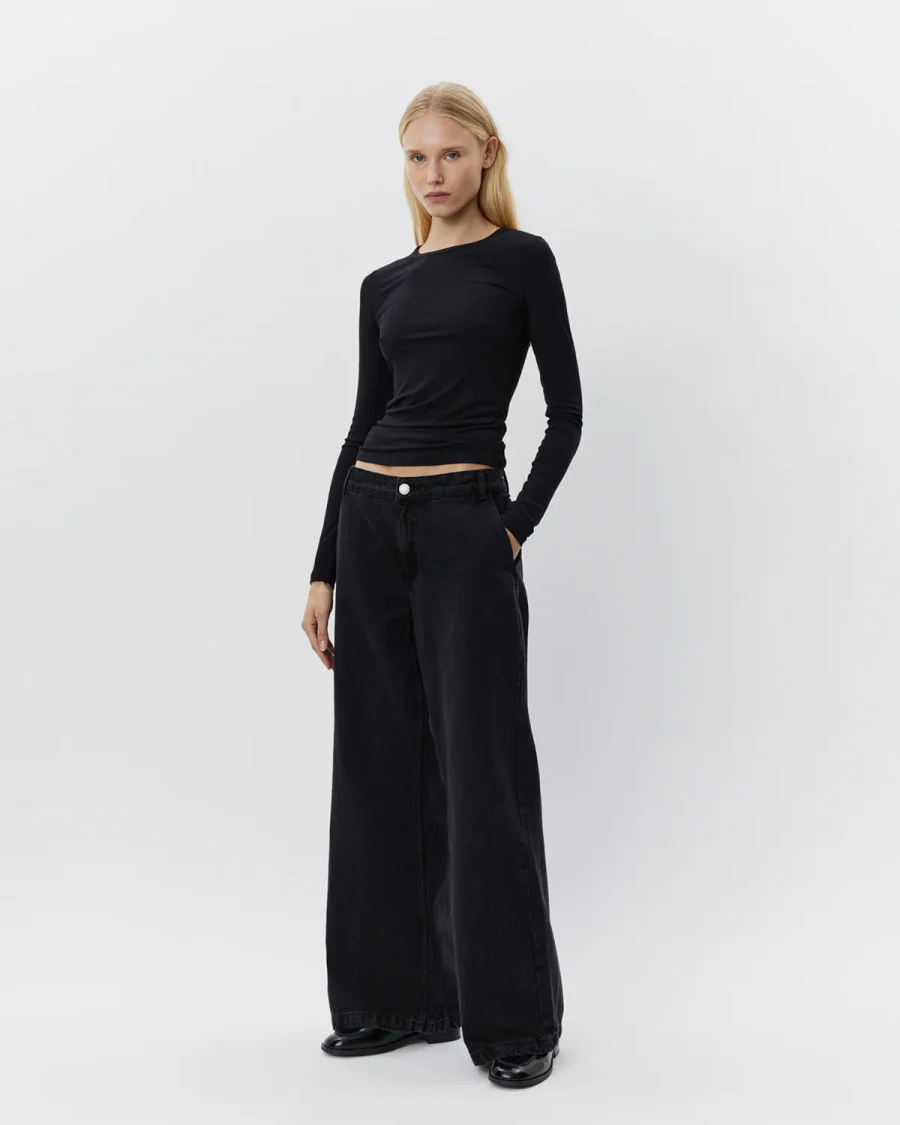 Sofie schnoor petriciasw long sleeve black - Billede 6