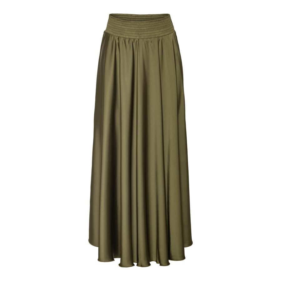 Karmamia savannah skirt semi rich olive