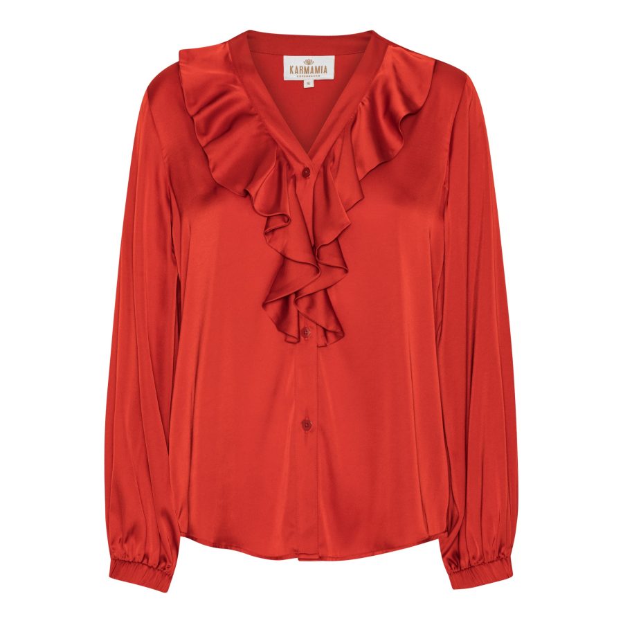 Karmamia sophia blouse chili