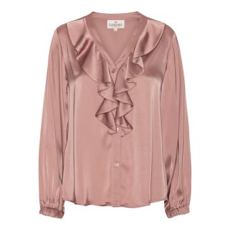 Karmamia sophia blouse semi rich vintage rose