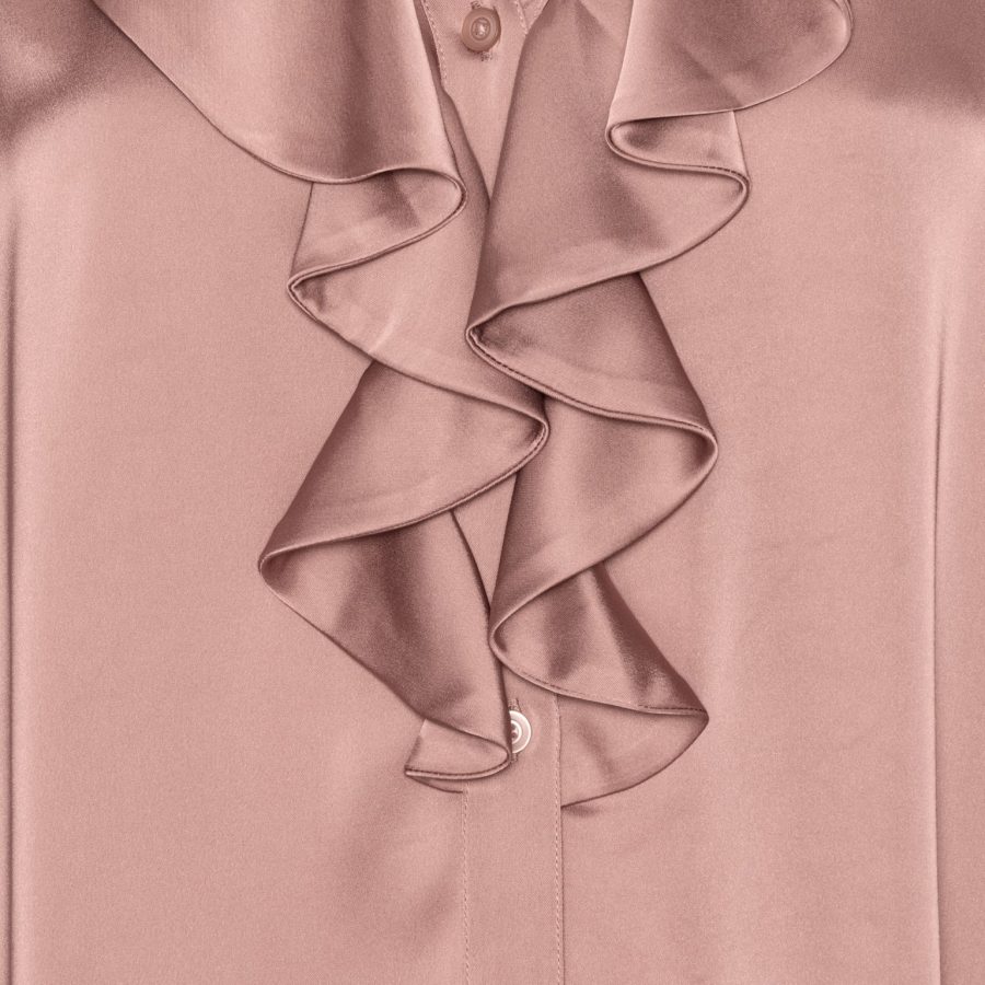 Karmamia sophia blouse semi rich vintage rose - Billede 3