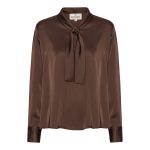 Karmamia audrey blouse semi rich brown