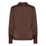 Karmamia audrey blouse semi rich brown - Billede 2