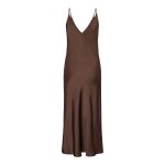 Karmamia camisole dress semi rich brown - Billede 2