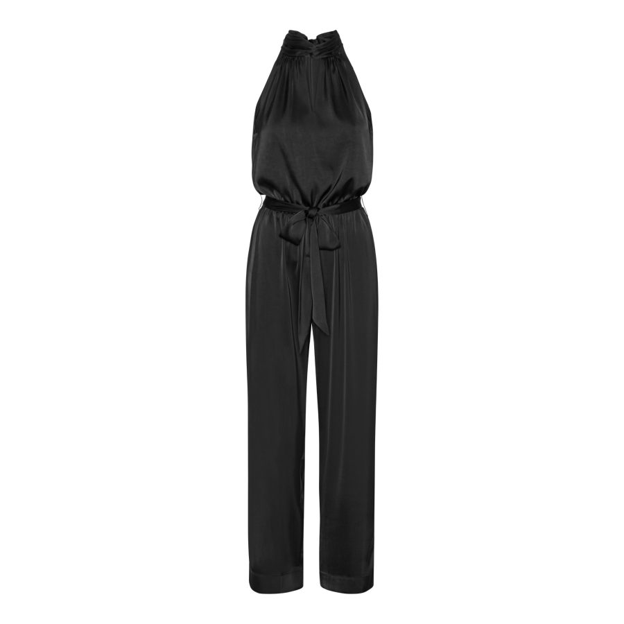 Karmamia delia jumpsuit semi rich black