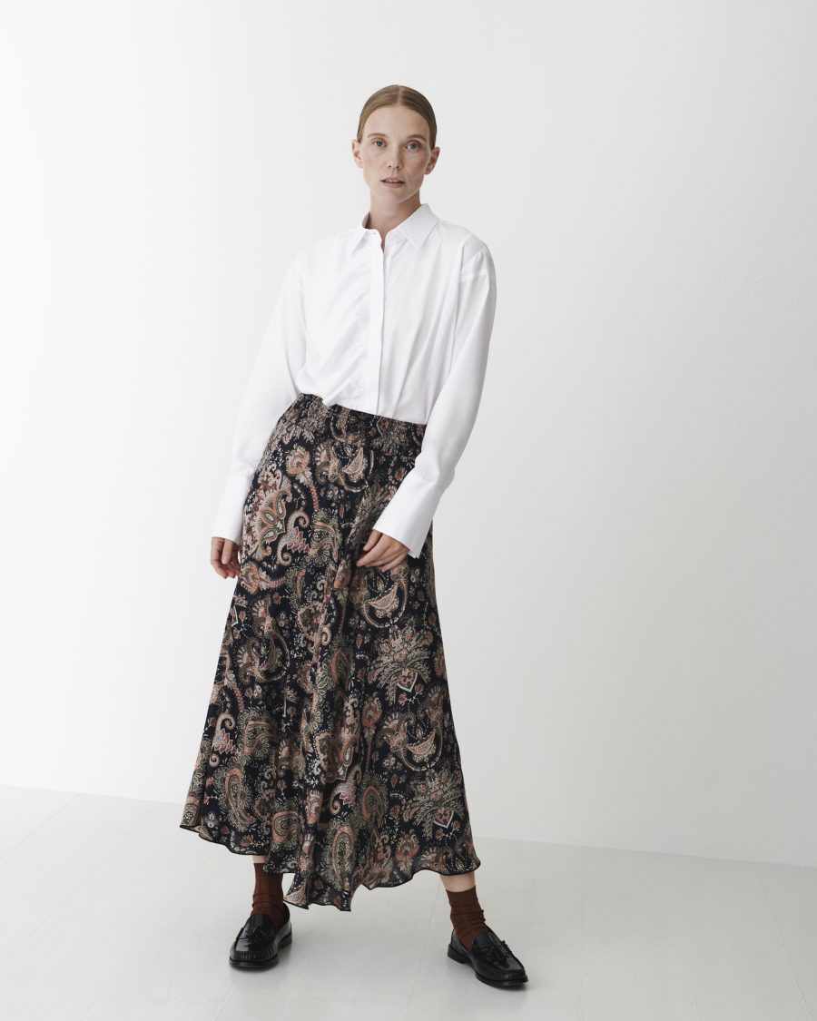 Karmamia savannah skirt khaki paisley - Billede 4