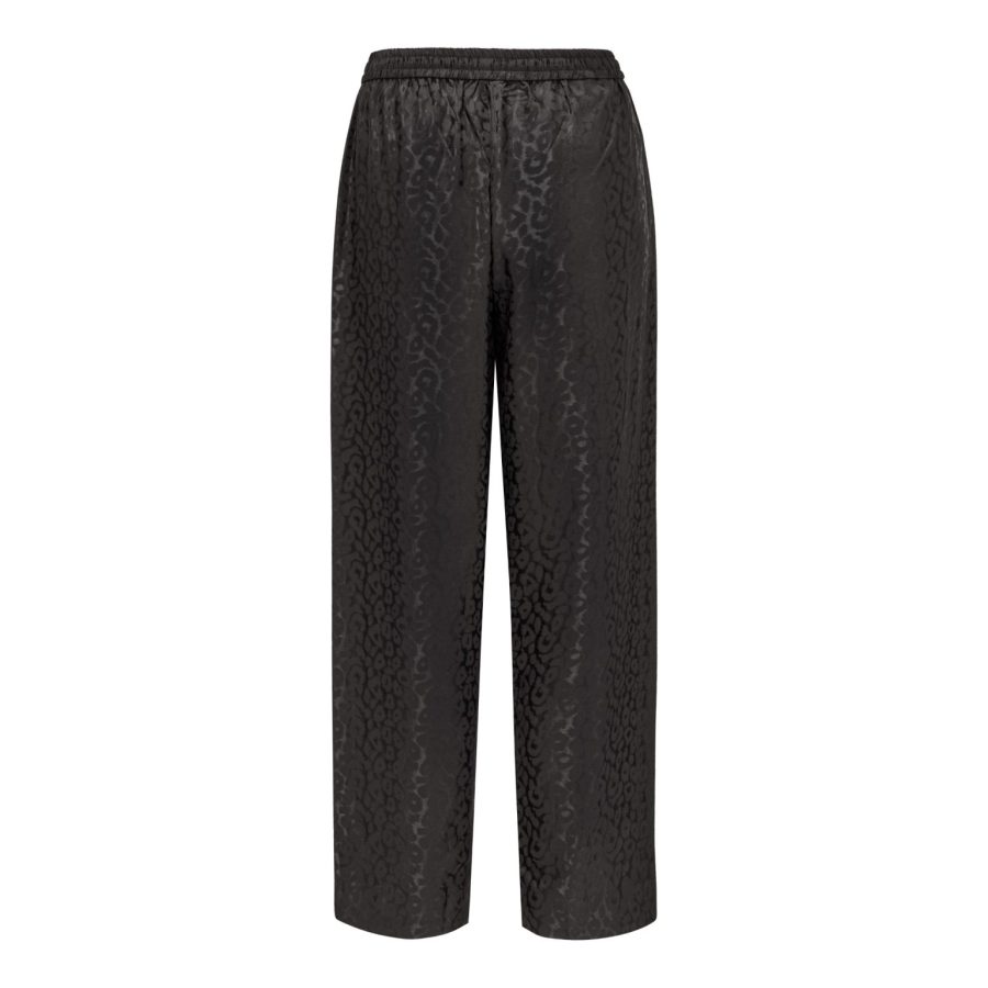 Karmamia garcia pants black leo silk - Billede 2