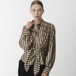Karmamia lee shirt tan stripe - Billede 4