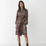 Karmamia mila dress mid melange brown - Billede 4