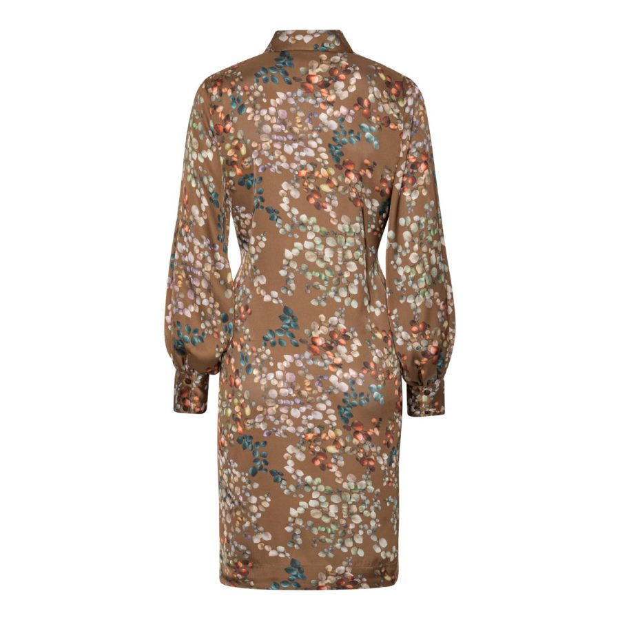 Karmamia mila dress mid melange brown - Billede 2