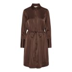 Karmamia nakita dress semi rich brown