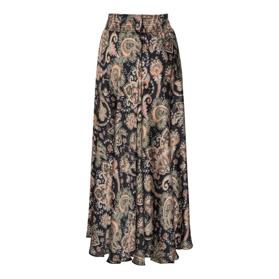 Karmamia savannah skirt khaki paisley - Billede 2