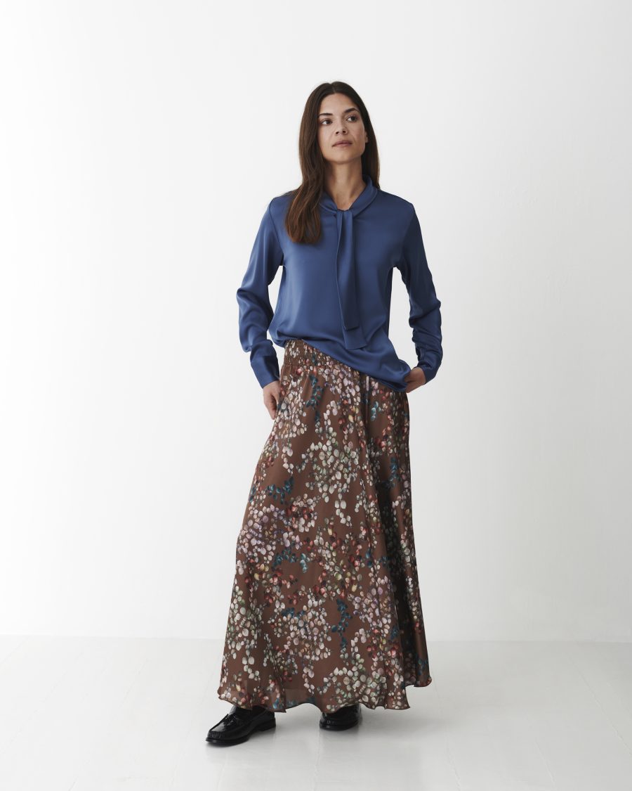 Karmamia savannah skirt melange brown - Billede 4