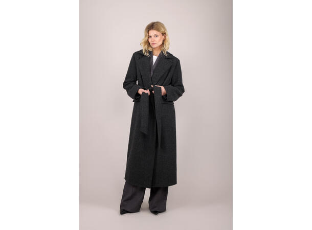 Urban pioneers isabelle coat grey melange - Billede 4