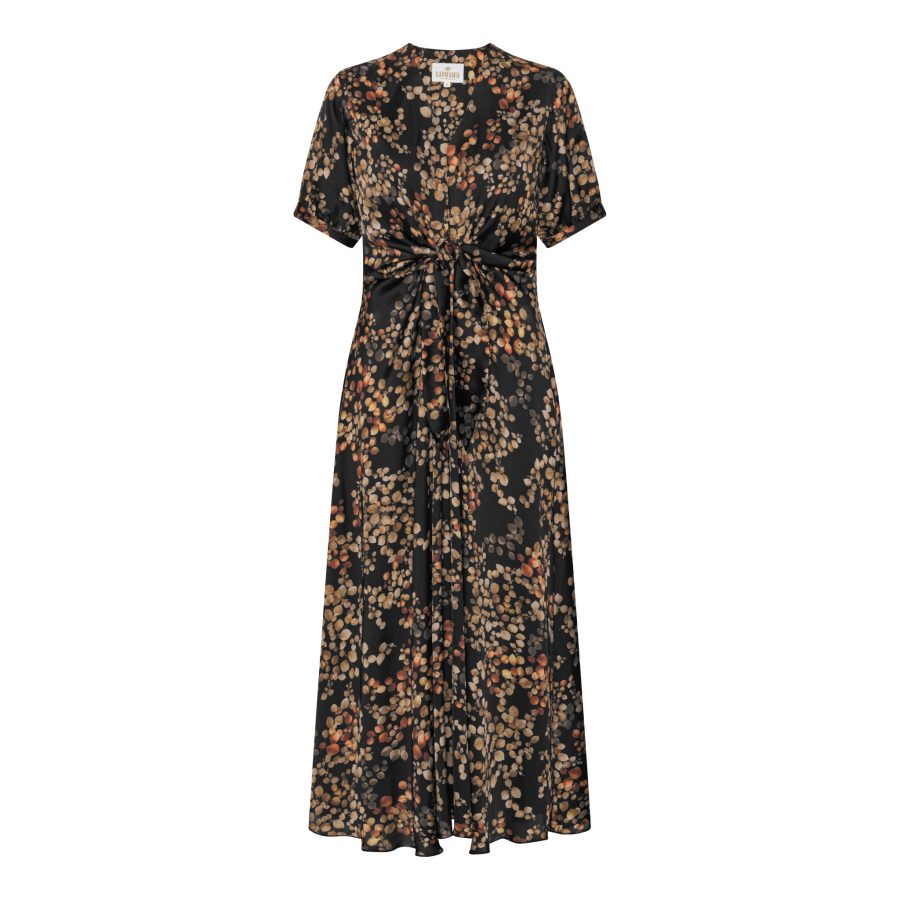 Karmamia faye dress melange noir