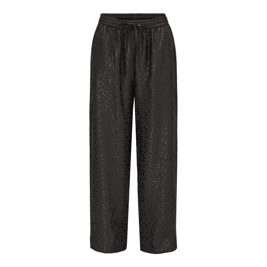 Karmamia garcia pants black leo silk