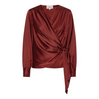 Karmamia ines blouse bordeaux
