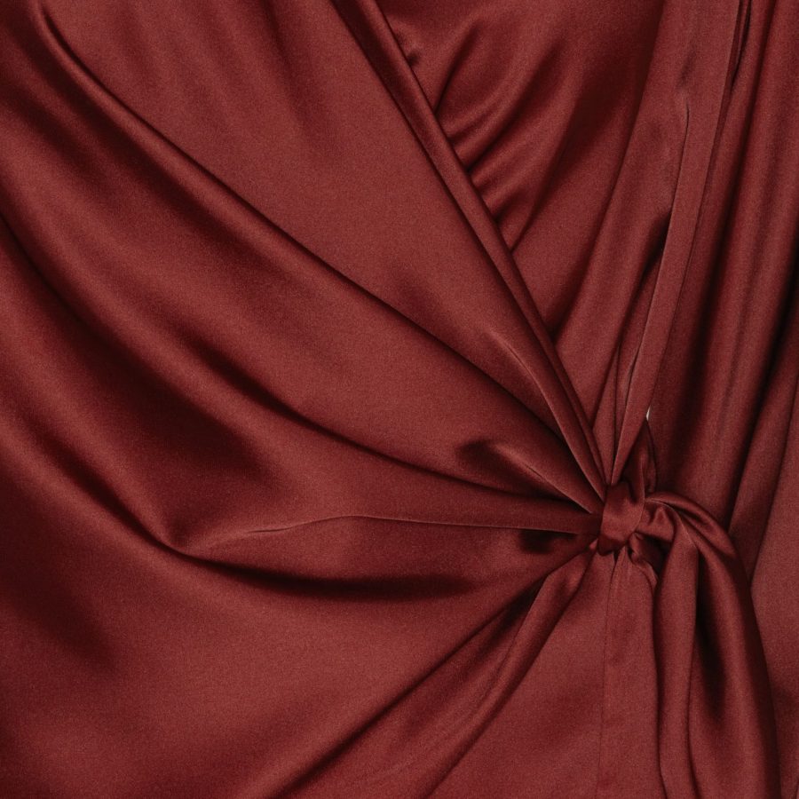 Karmamia ines blouse bordeaux - Billede 3
