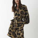 Karmamia noelle dress short khaki maxi leo - Billede 4