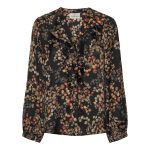 Karmamia sophia blouse melange noir