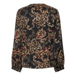 Karmamia sophia blouse melange noir - Billede 2