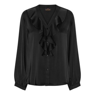 Karmamia sophia blouse semi rich black