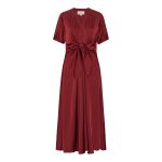 Karmamia faye dress semi rich merlot