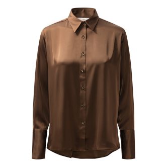 Karmamia joseph shirt semi rich brown