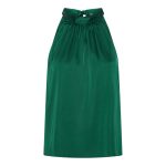 Karmamia lana top semi rich pine green