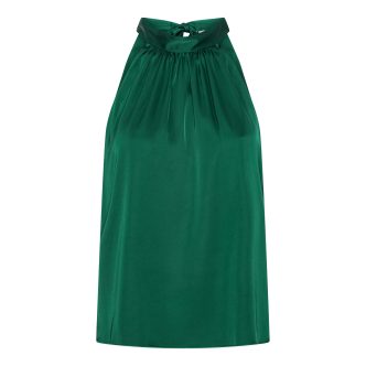 Karmamia lana top semi rich pine green