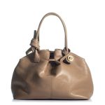Kooreloo maxi swan bag brown leather