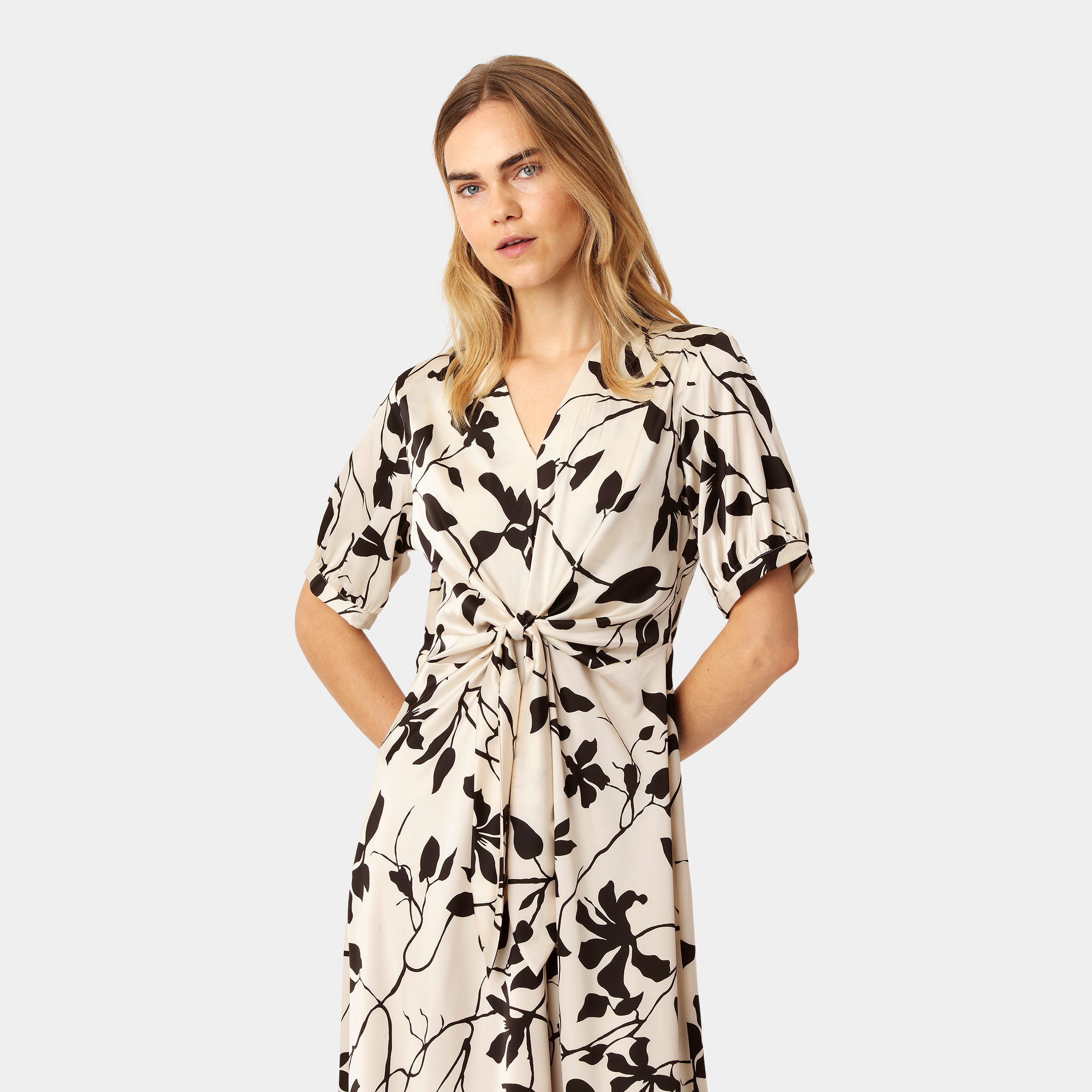 Karmamia faye dress mono floral - Billede 4