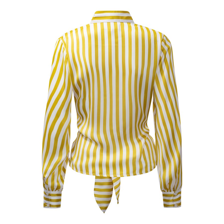 KARMAMIA Lee Shirt Yellow Stripe