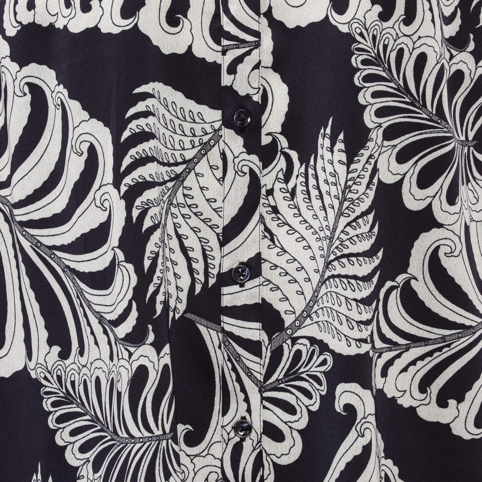 Karmamia amelia shirt navy palm - Billede 3