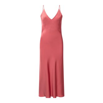 Karmamia camisole dress semi rich coral
