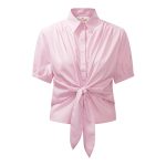 Karmamia lee shirt short pink cotton