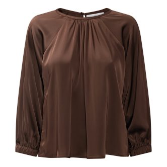 Karmamia rachel blouse semi rich brown