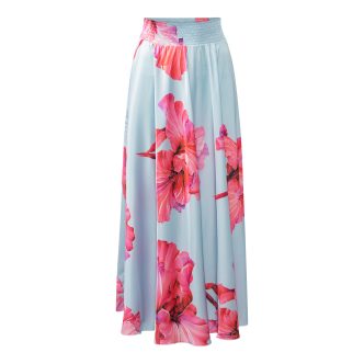 Karmamia savannah skirt fuchsia maxi flower