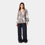 Karmamia amelia shirt meadow white - Billede 4