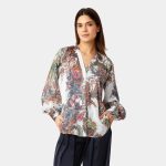 Karmamia amelia shirt meadow white - Billede 5