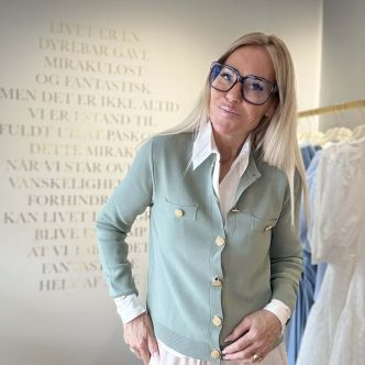 BB cardigan dusty green