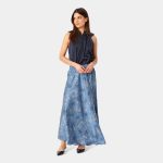 Karmamia savannah skirt gardenia sky - Billede 5