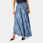 Karmamia savannah skirt gardenia sky - Billede 6