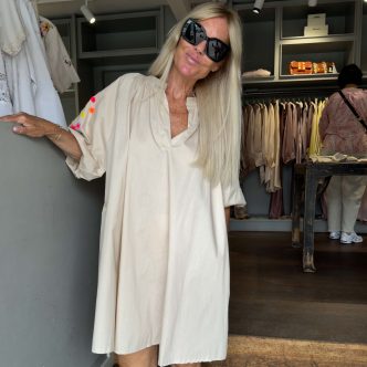 BB coco summer dress beige