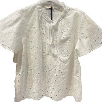 BB lace shirt white