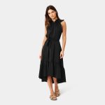 Karmamia anna dress hammered black - Billede 5
