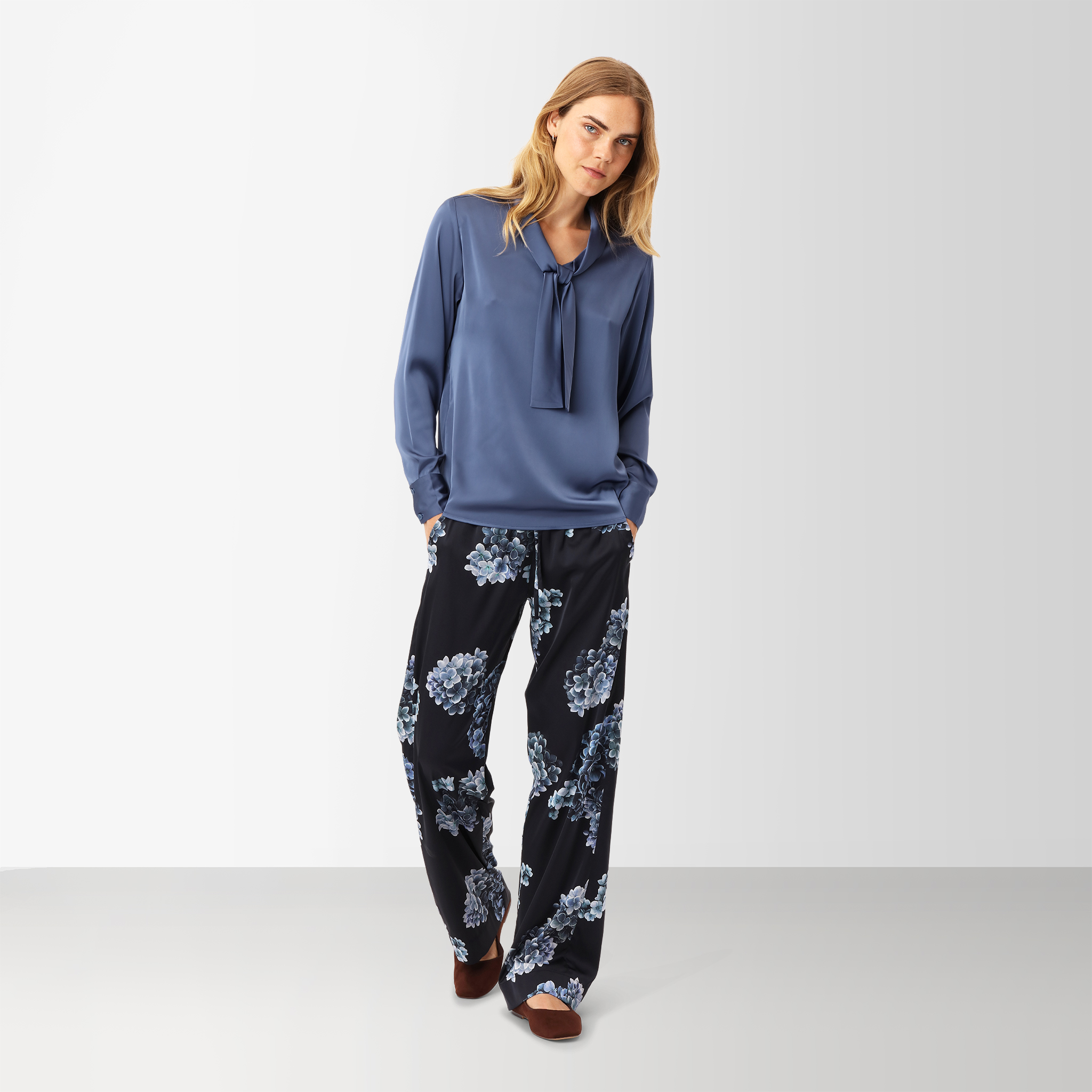 Karmamia lou pants hydrangea - Billede 6